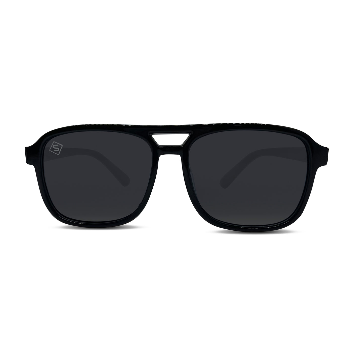 SATURDAZE Optics polarized kids black frame sunglasses - COOL KID ON THE BLOCK